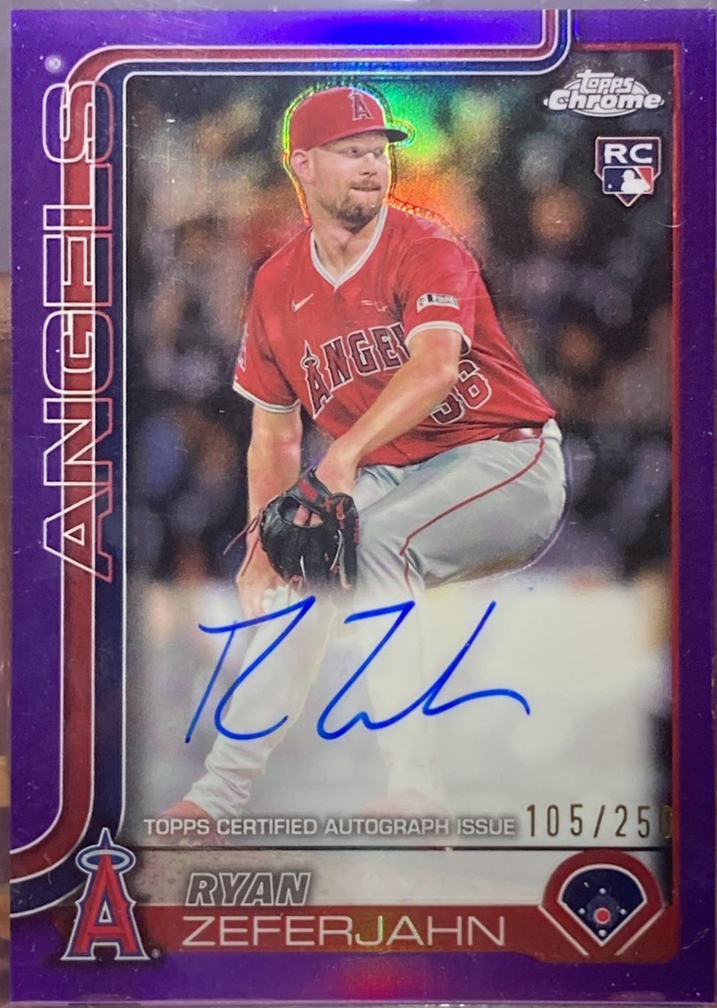 Ryan Zeferjahn [Purple Refractor] #RA-RZ