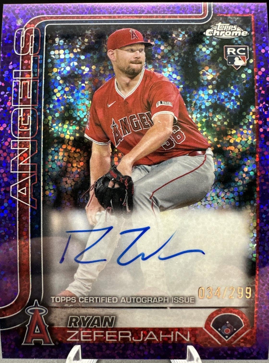 Ryan Zeferjahn [Purple Speckle Refractor] #RA-RZ