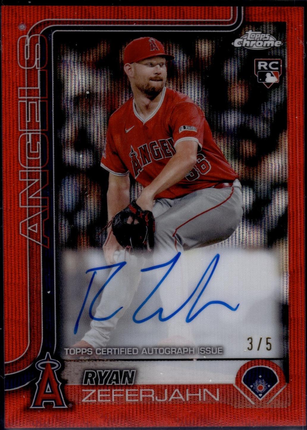 Ryan Zeferjahn [Red Wave Refractor] #RA-RZ