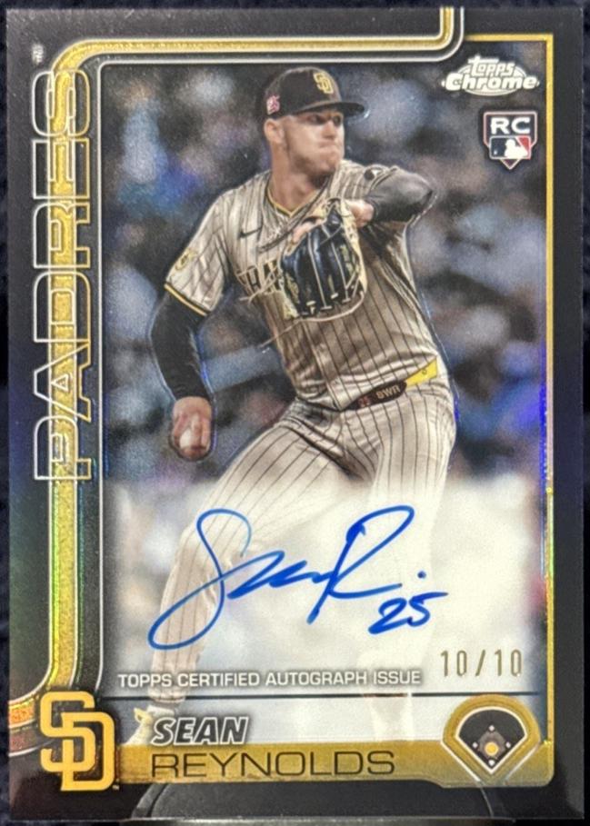 Sean Reynolds [Black Refractor] #RA-SR