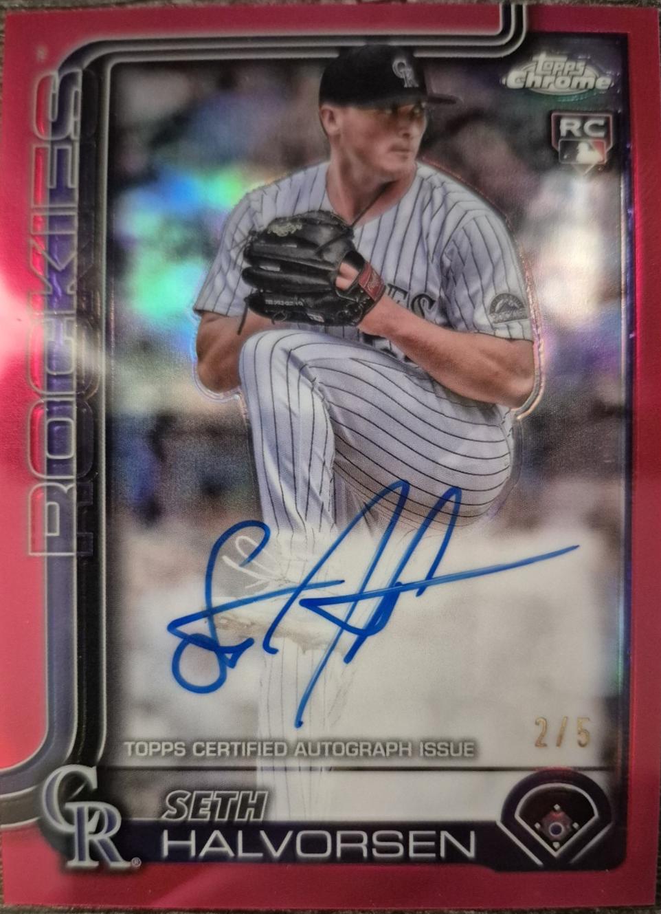 Seth Halvorsen [Red Refractor] #RA-SH