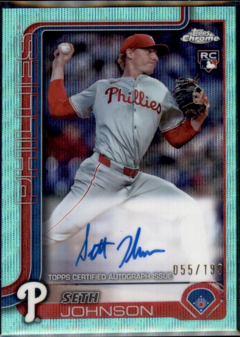 Seth Johnson [Aqua Wave Refractor] #RA-SJO