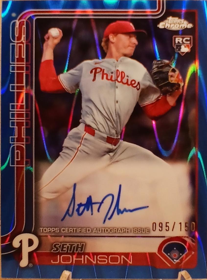 Seth Johnson [Blue Raywave Refractor] #RA-SJO