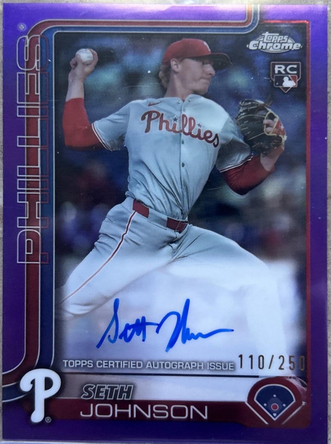 Seth Johnson [Purple Refractor] #RA-SJO