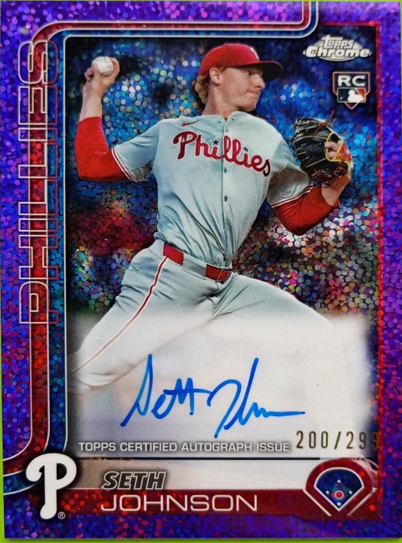 Seth Johnson [Purple Speckle Refractor] #RA-SJO
