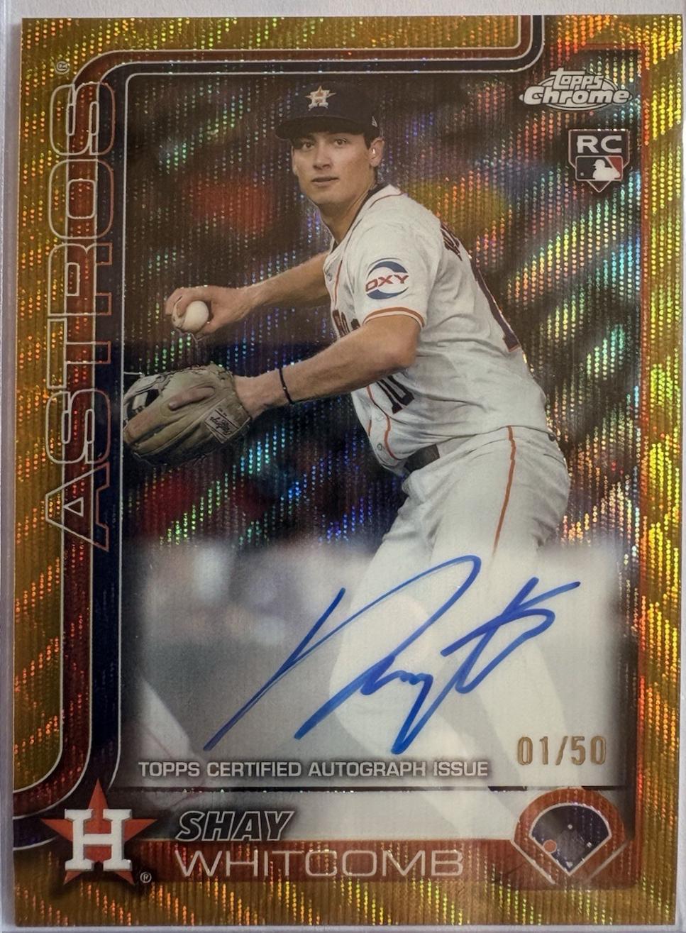 Shay Whitcomb [Gold Refractor] #RA-SW