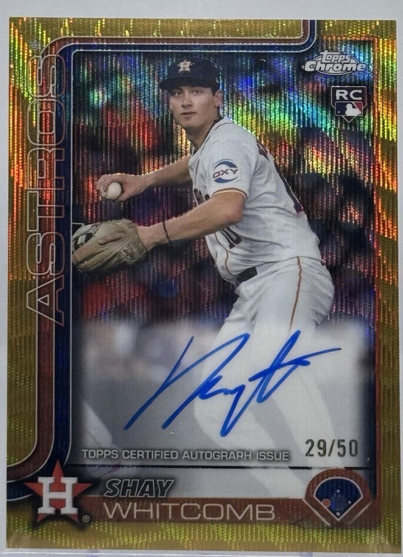 Shay Whitcomb [Gold Wave Refractor] #RA-SW