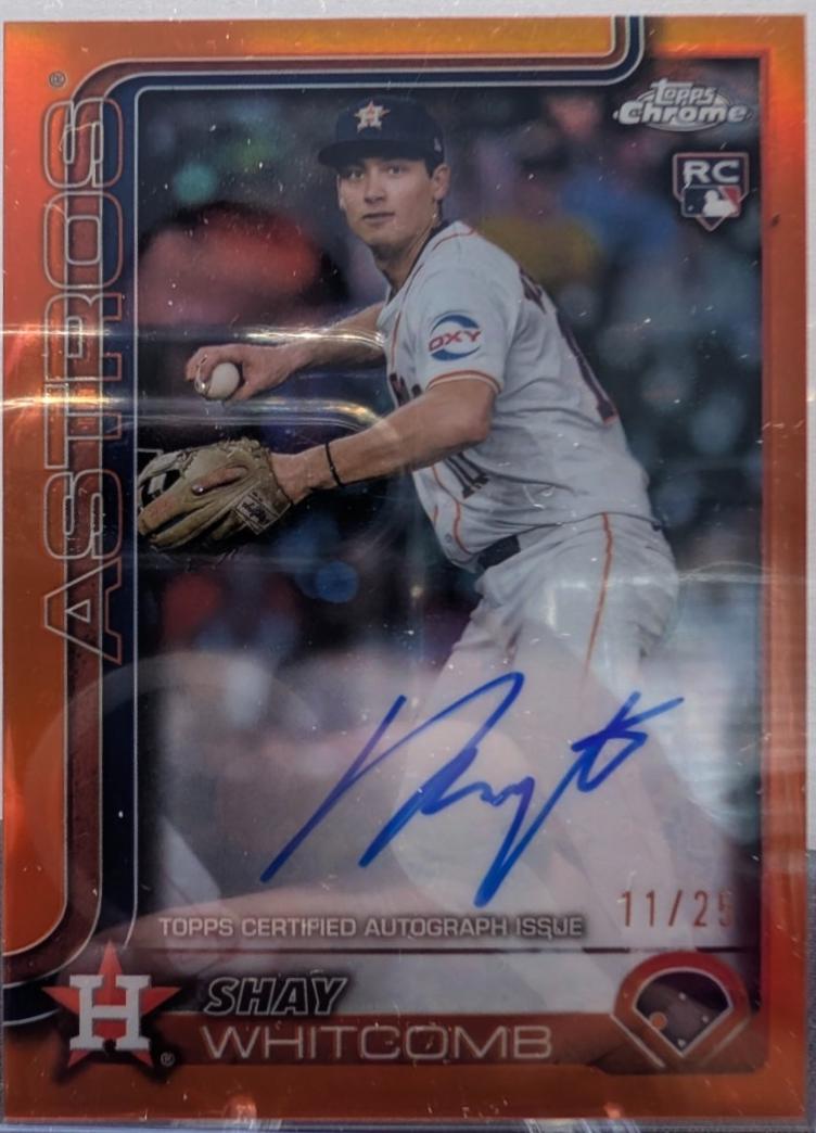 Shay Whitcomb [Orange Refractor] #RA-SW