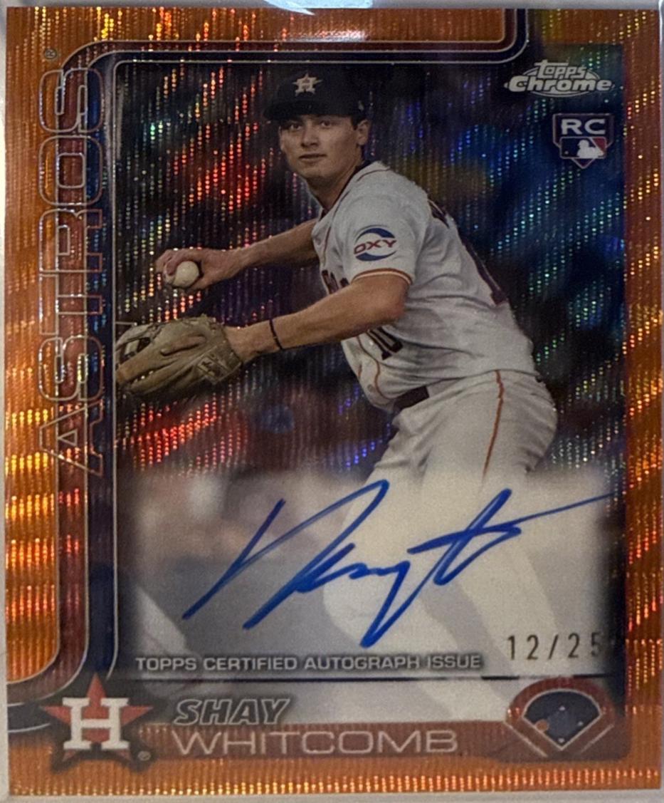 Shay Whitcomb [Orange Wave Refractor] #RA-SW
