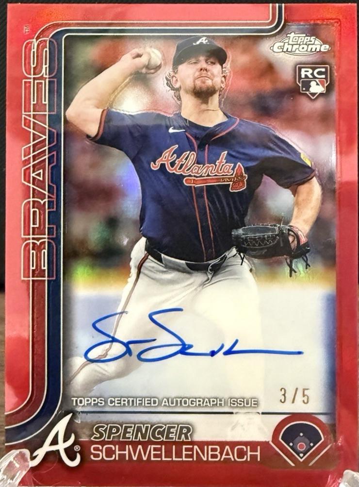 Spencer Schwellenbach [Red Refractor] #RA-SS
