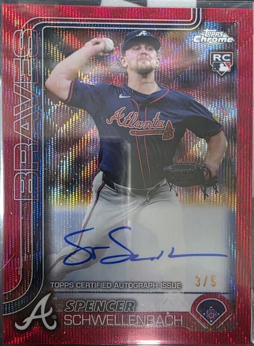 Spencer Schwellenbach [Red Wave Refractor] #RA-SS