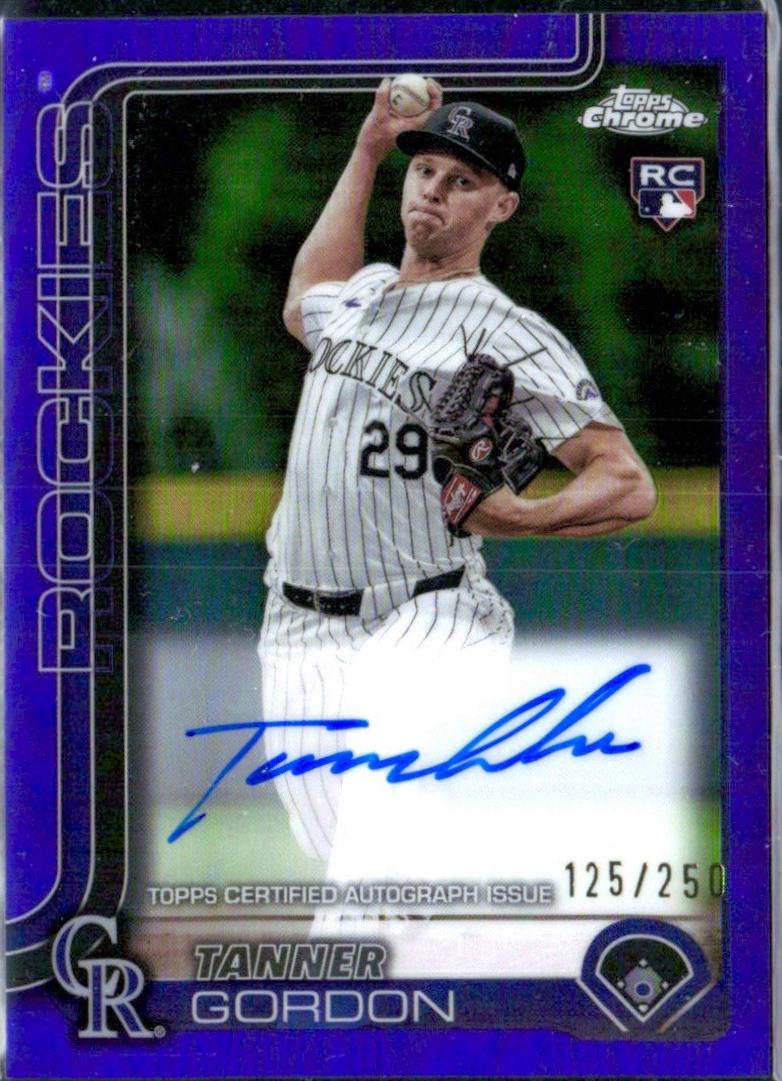 Tanner Gordon [Purple Refractor] #RA-TG
