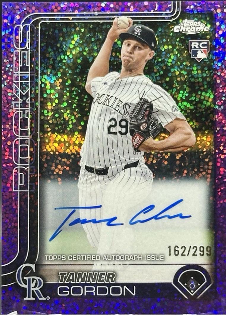 Tanner Gordon [Purple Speckle Refractor] #RA-TG