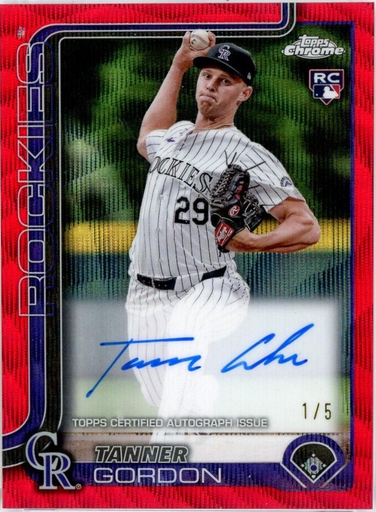Tanner Gordon [Red Wave Refractor] #RA-TG
