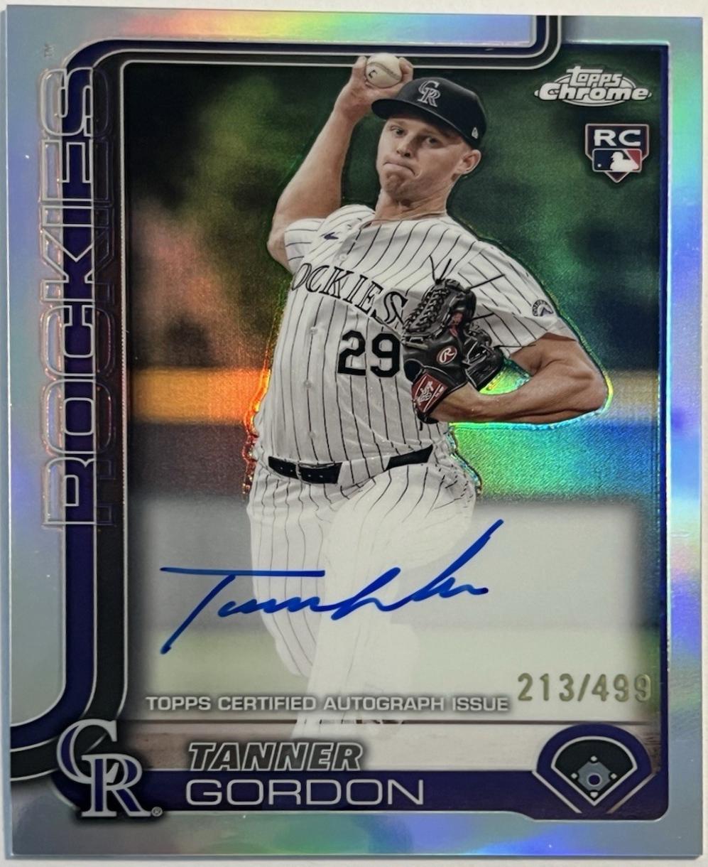 Tanner Gordon [Refractor] #RA-TG