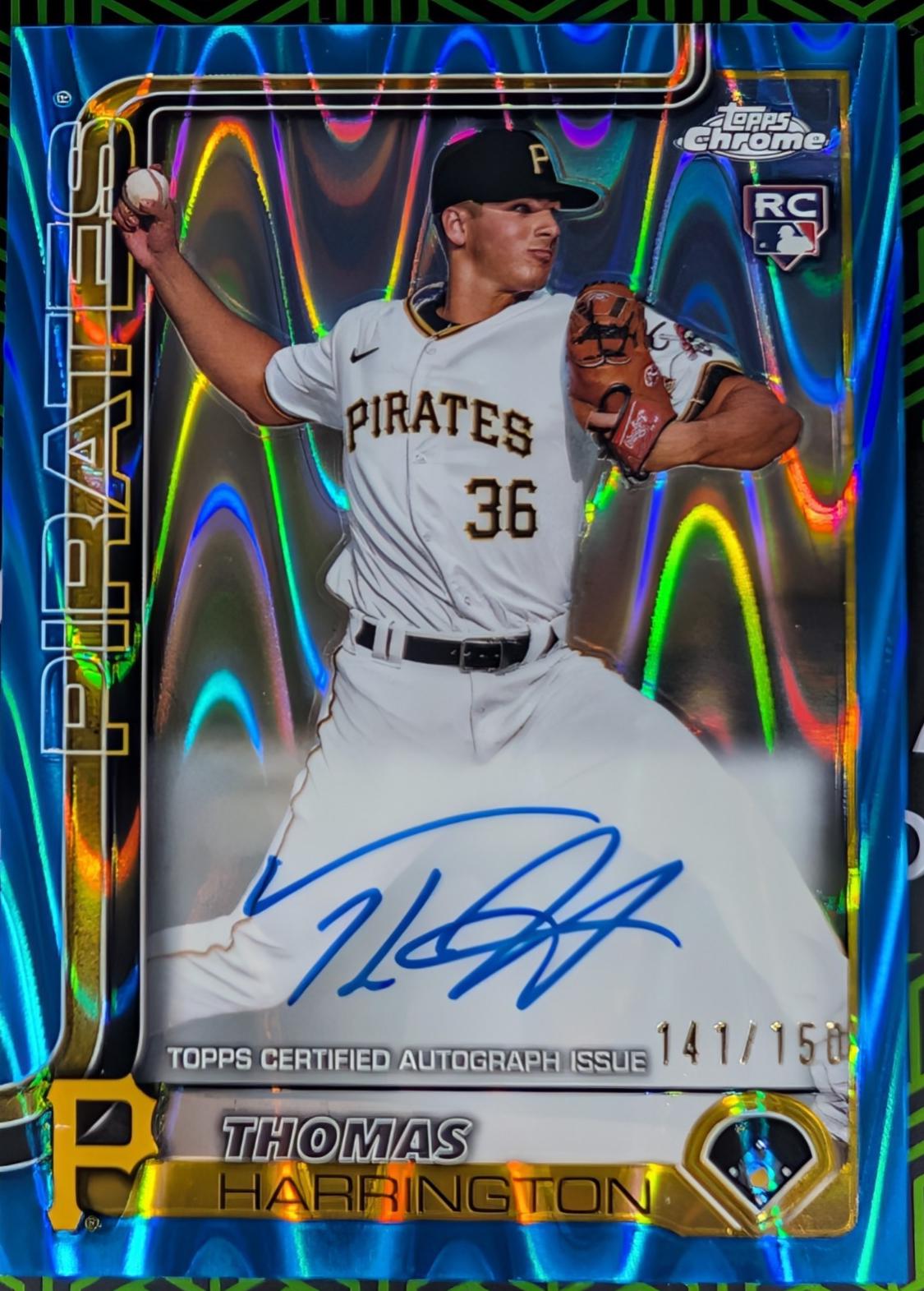 Thomas Harrington [Blue Raywave Refractor] #RA-THA