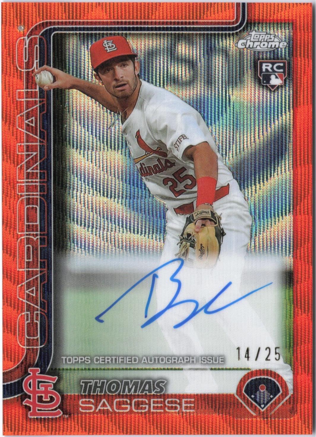 Thomas Saggese [Orange Wave Refractor] #RA-TSA