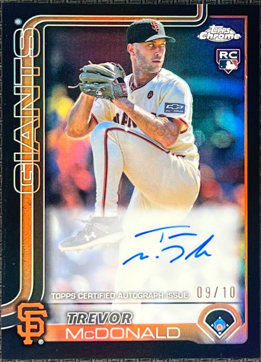 Trevor McDonald [Black Refractor] #RA-TMC