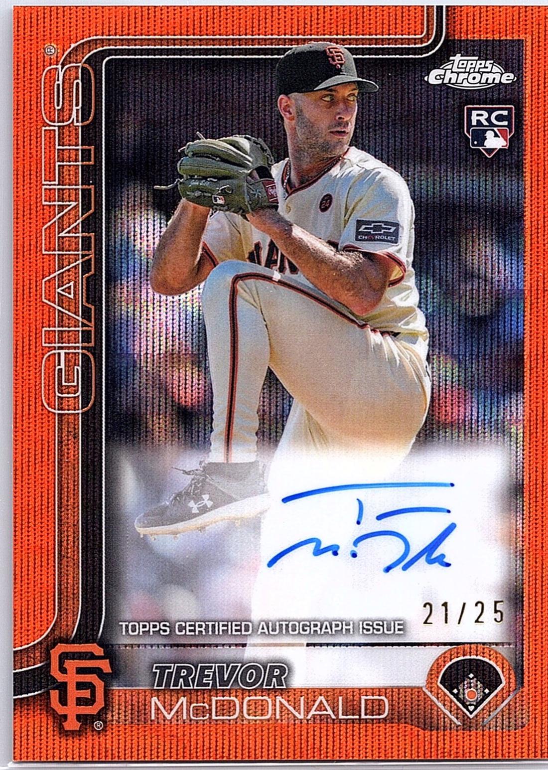 Trevor McDonald [Orange Refractor] #RA-TMC