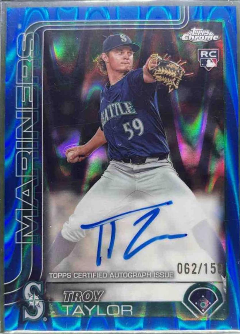 Troy Taylor [Blue Raywave Refractor] #RA-TTA
