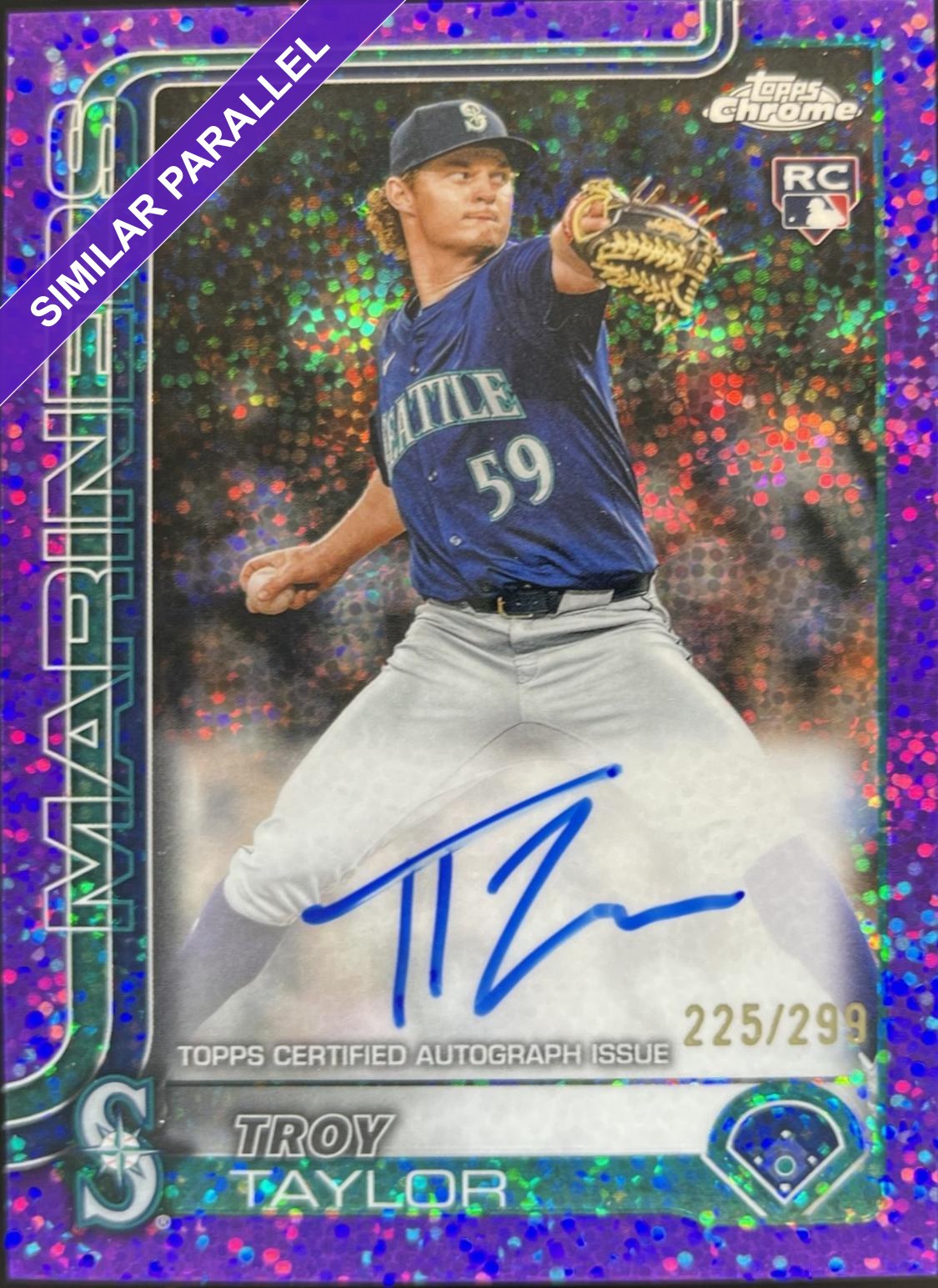 Troy Taylor [Purple Refractor] #RA-TTA