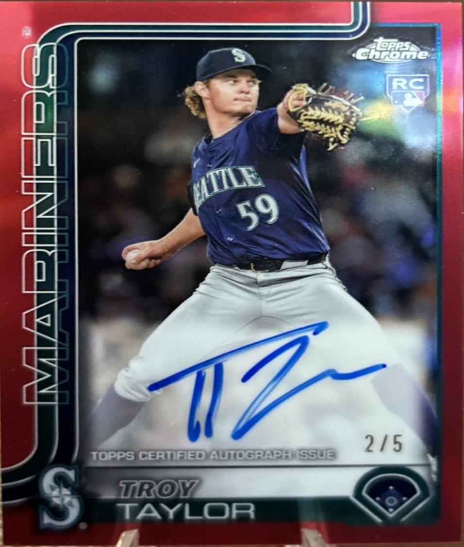 Troy Taylor [Red Refractor] #RA-TTA