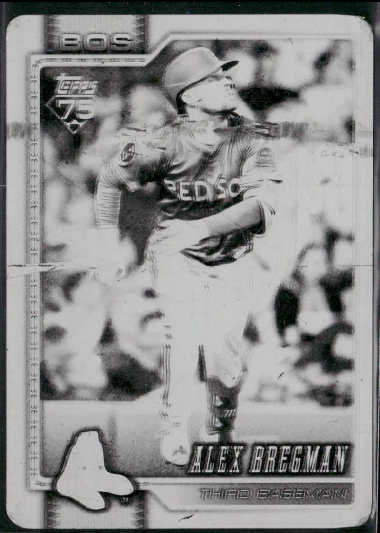 Alex Bregman [Printing Plate] #135