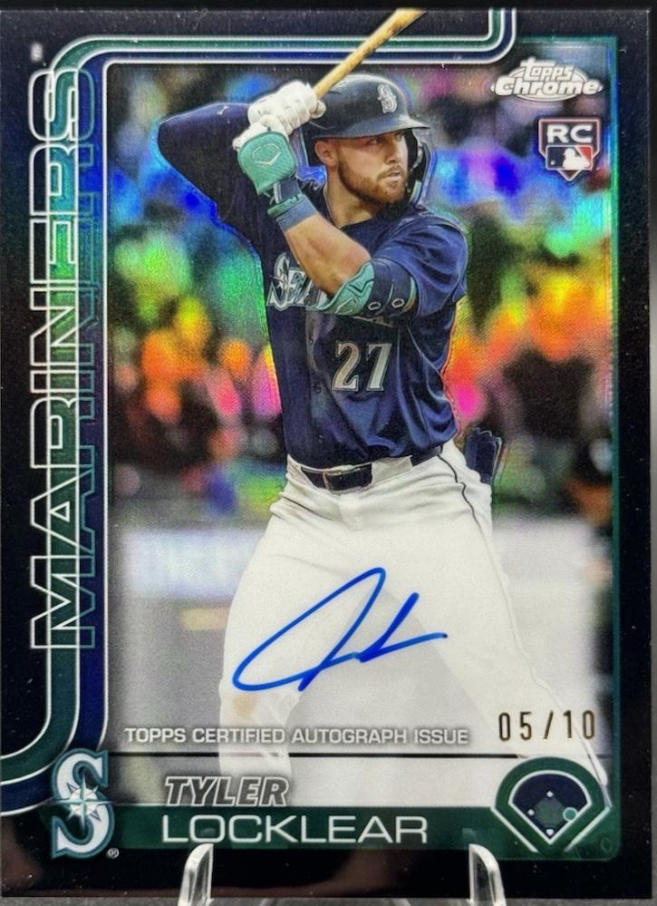 Tyler Locklear [Black Refractor] #RA-TL