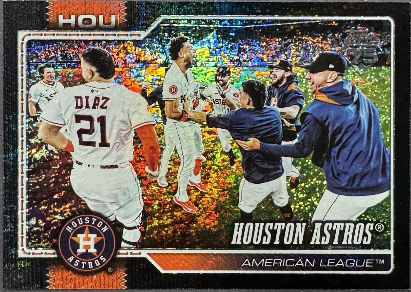 Houston Astros [Black Holo] #89
