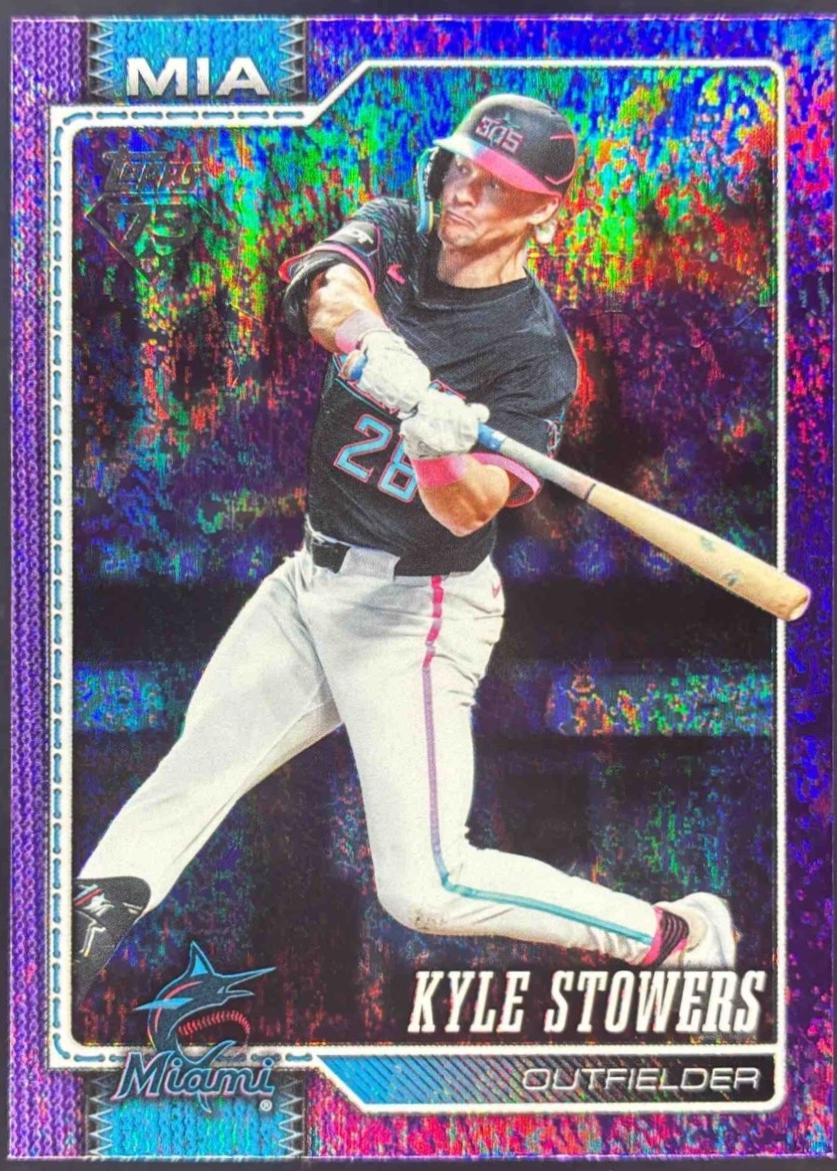 Kyle Stowers [Purple Holo] #293