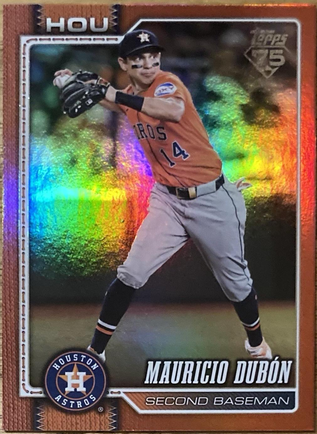 Mauricio Dubon [Red Sandglitter] #191