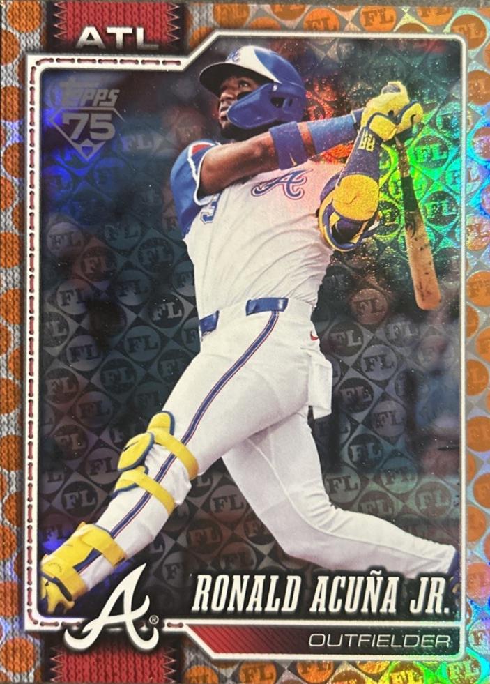 Ronald Acuna Jr. [Orange Spring Training] #50