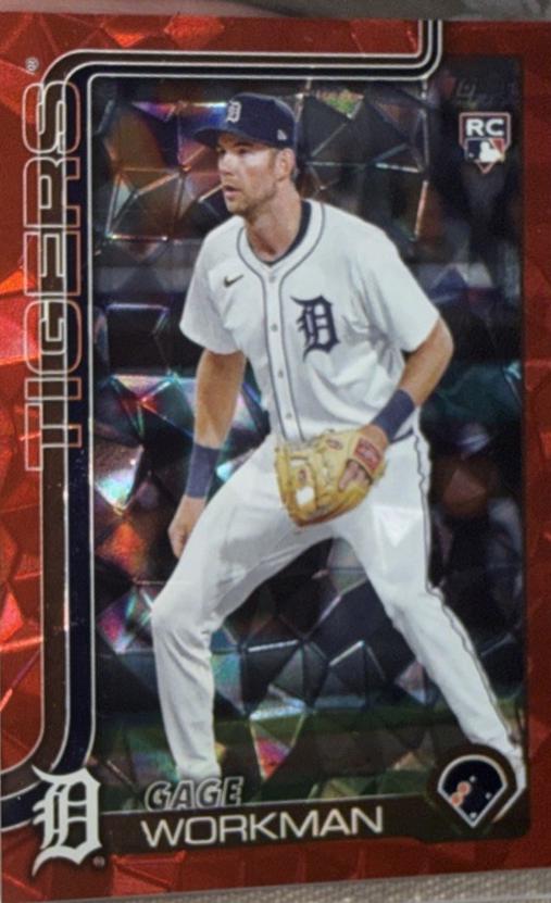 Gage Workman [Red Diamante Foil] #US118