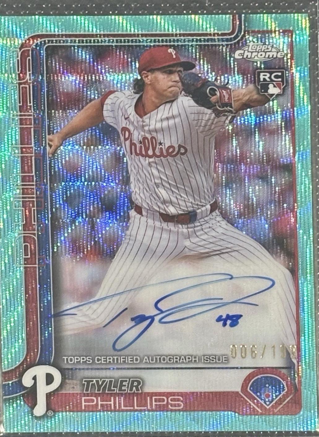 Tyler Phillips [Aqua Wave Refractor] #RA-TP