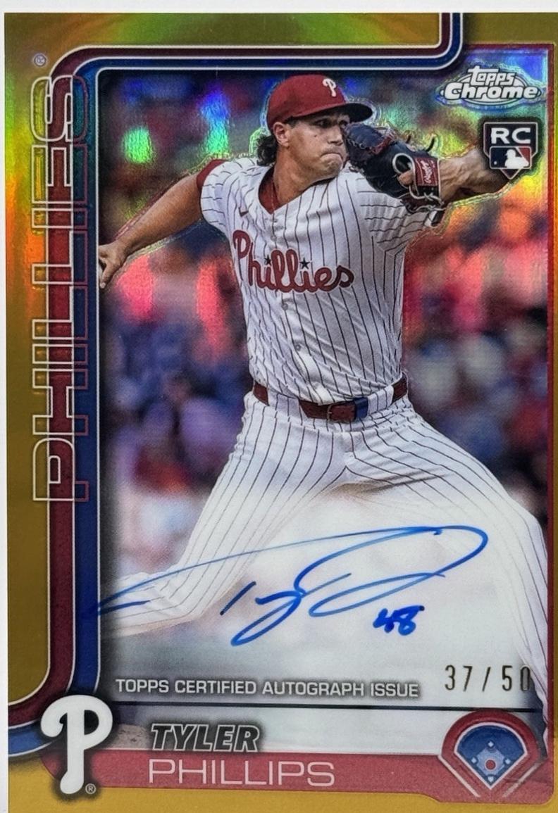 Tyler Phillips [Gold Refractor] #RA-TP