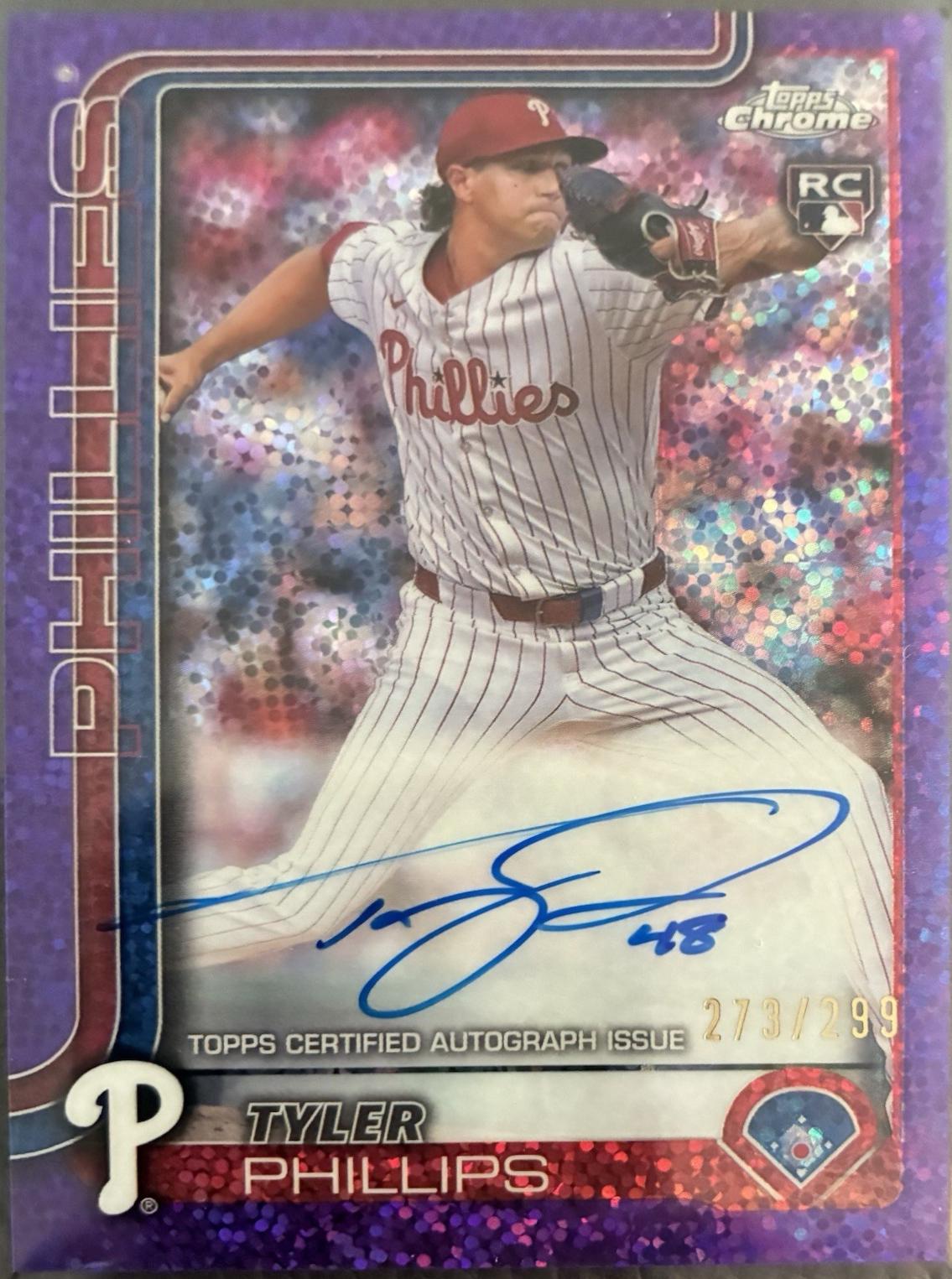 Tyler Phillips [Purple Speckle Refractor] #RA-TP