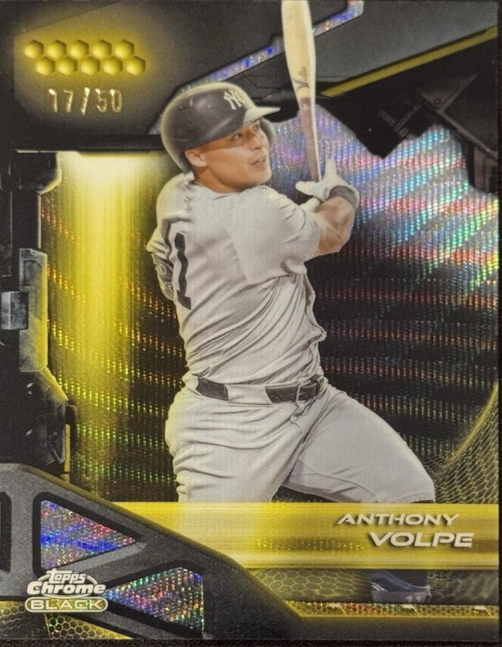 Anthony Volpe [Gold Wave Refractor] #103