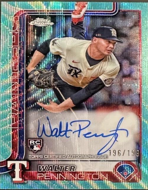 Walter Pennington [Aqua Wave Refractor] #RA-WP