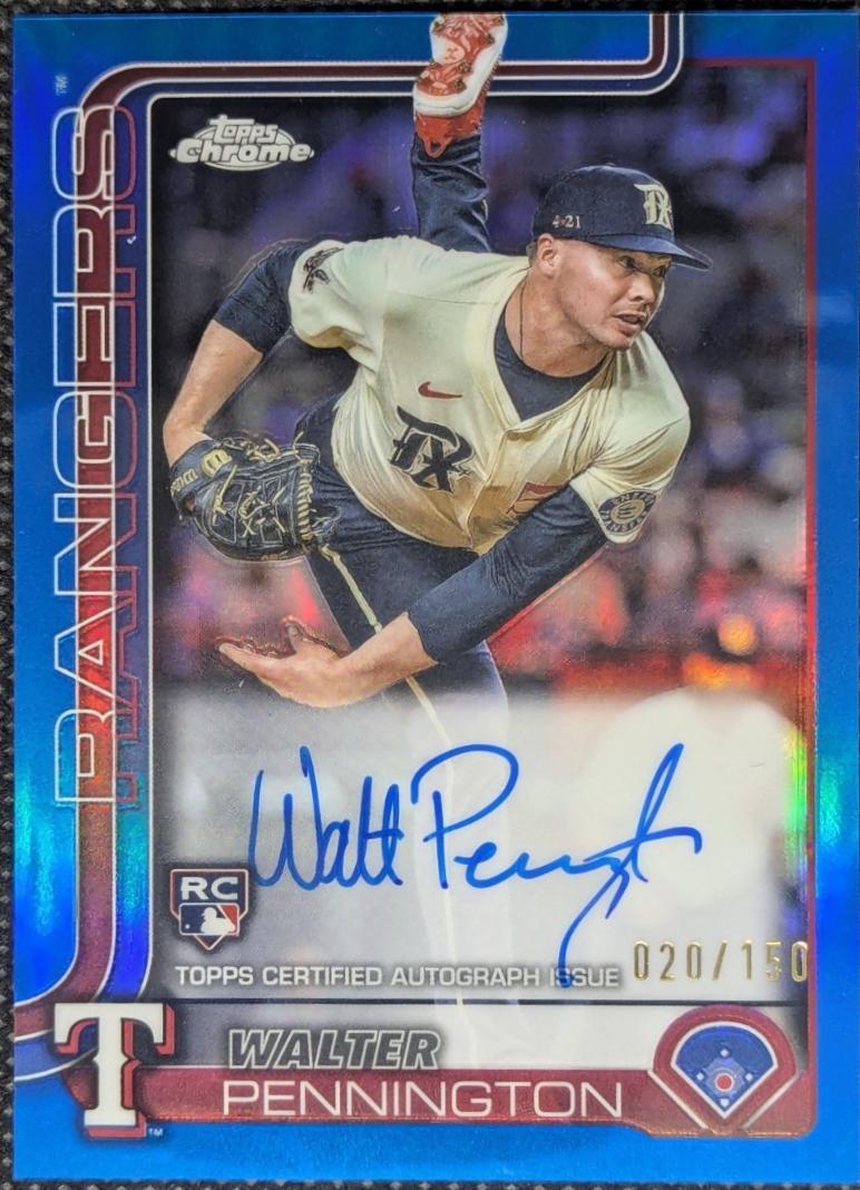 Walter Pennington [Blue Refractor] #RA-WP