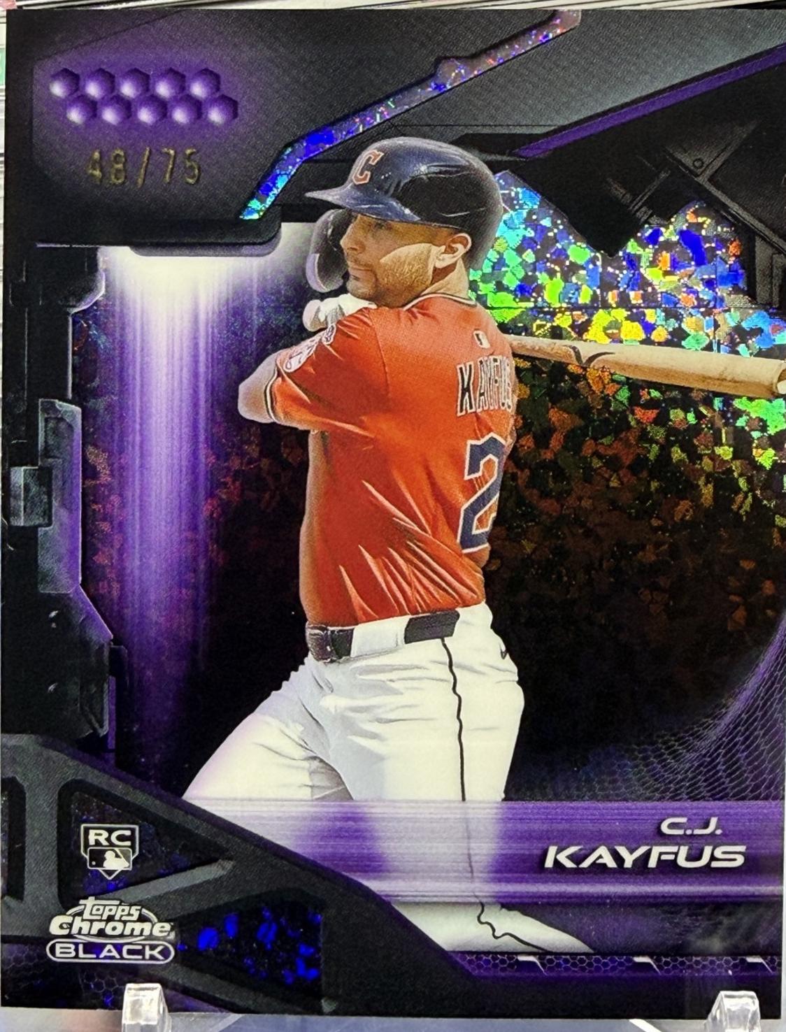 C.J. Kayfus [Purple Mini-Diamond Refractor] #44