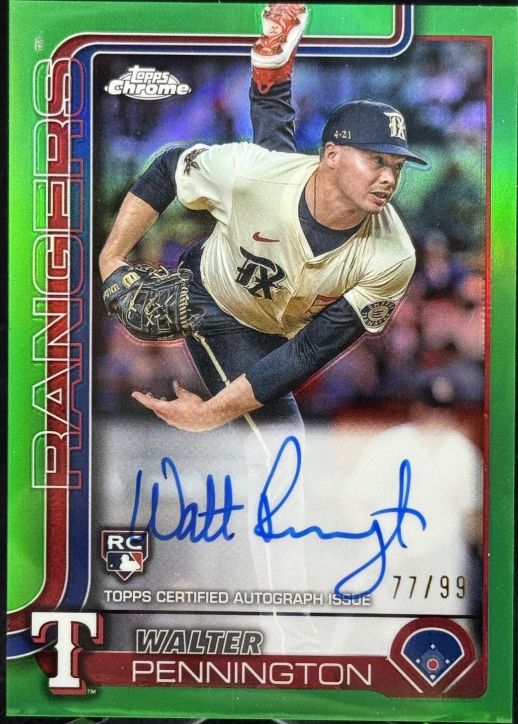 Walter Pennington [Green Refractor] #RA-WP