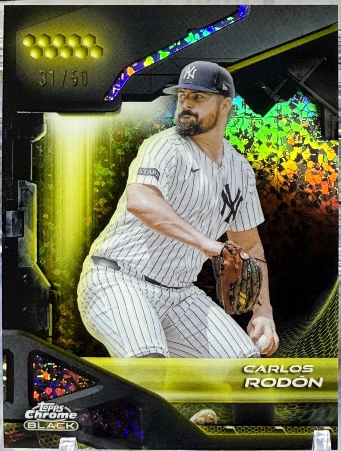 Carlos Rodon [Gold Mini-Diamond Refractor] #165