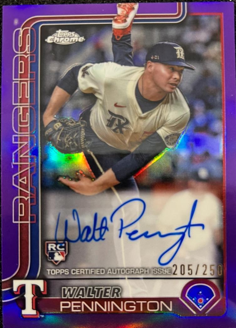 Walter Pennington [Purple Refractor] #RA-WP