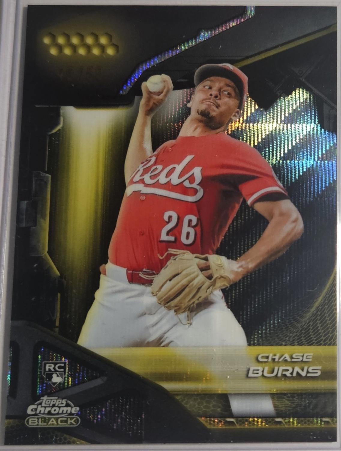 Chase Burns [Gold Wave Refractor] #38