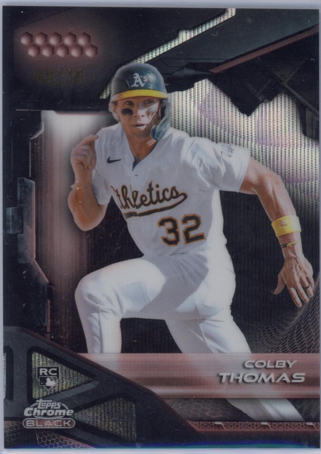 Colby Thomas [Rose Gold Wave Refractor] #133