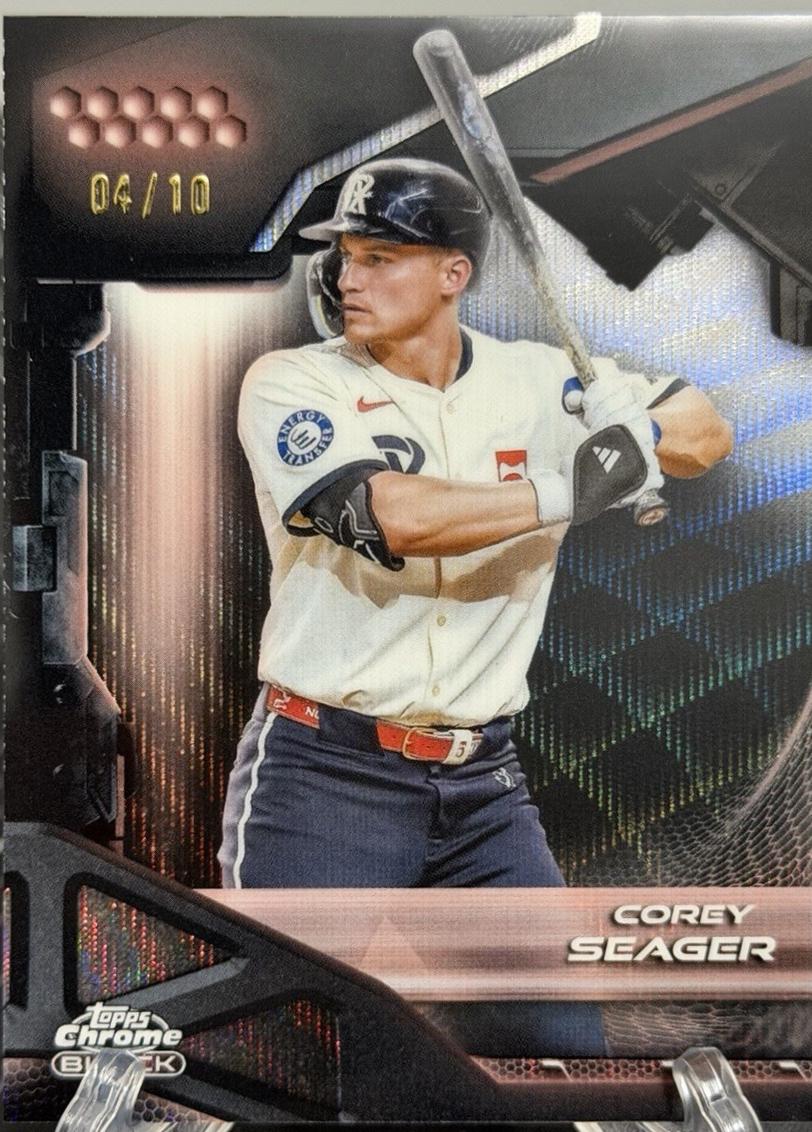 Corey Seager [Rose Gold Wave Refractor] #126