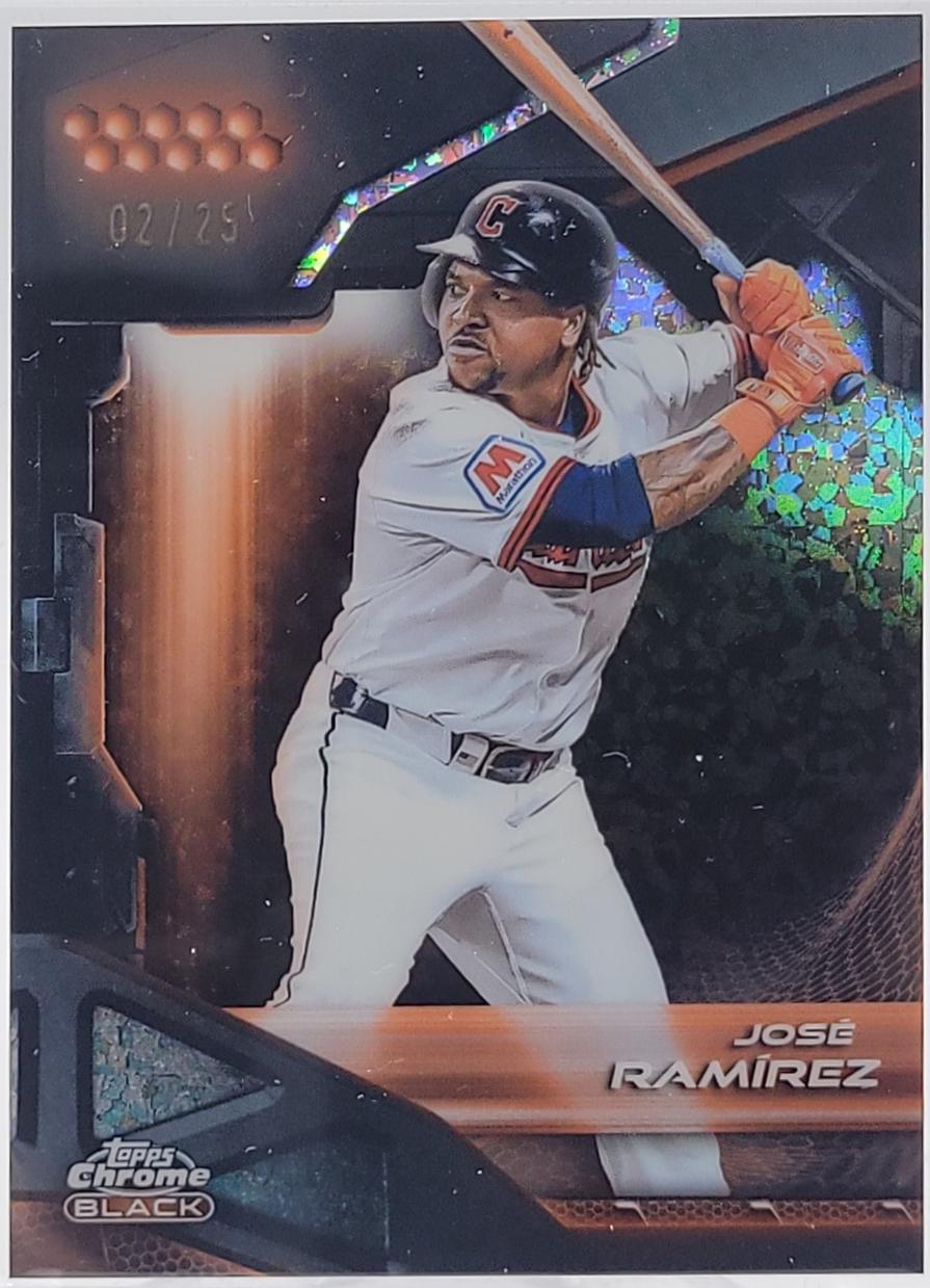 Jose Ramirez [Orange Mini-Diamond Refractor] #9