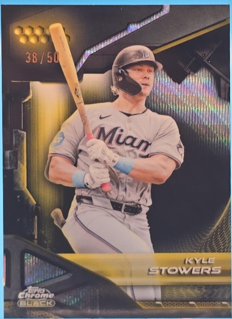 Kyle Stowers [Gold Wave Refractor] #37