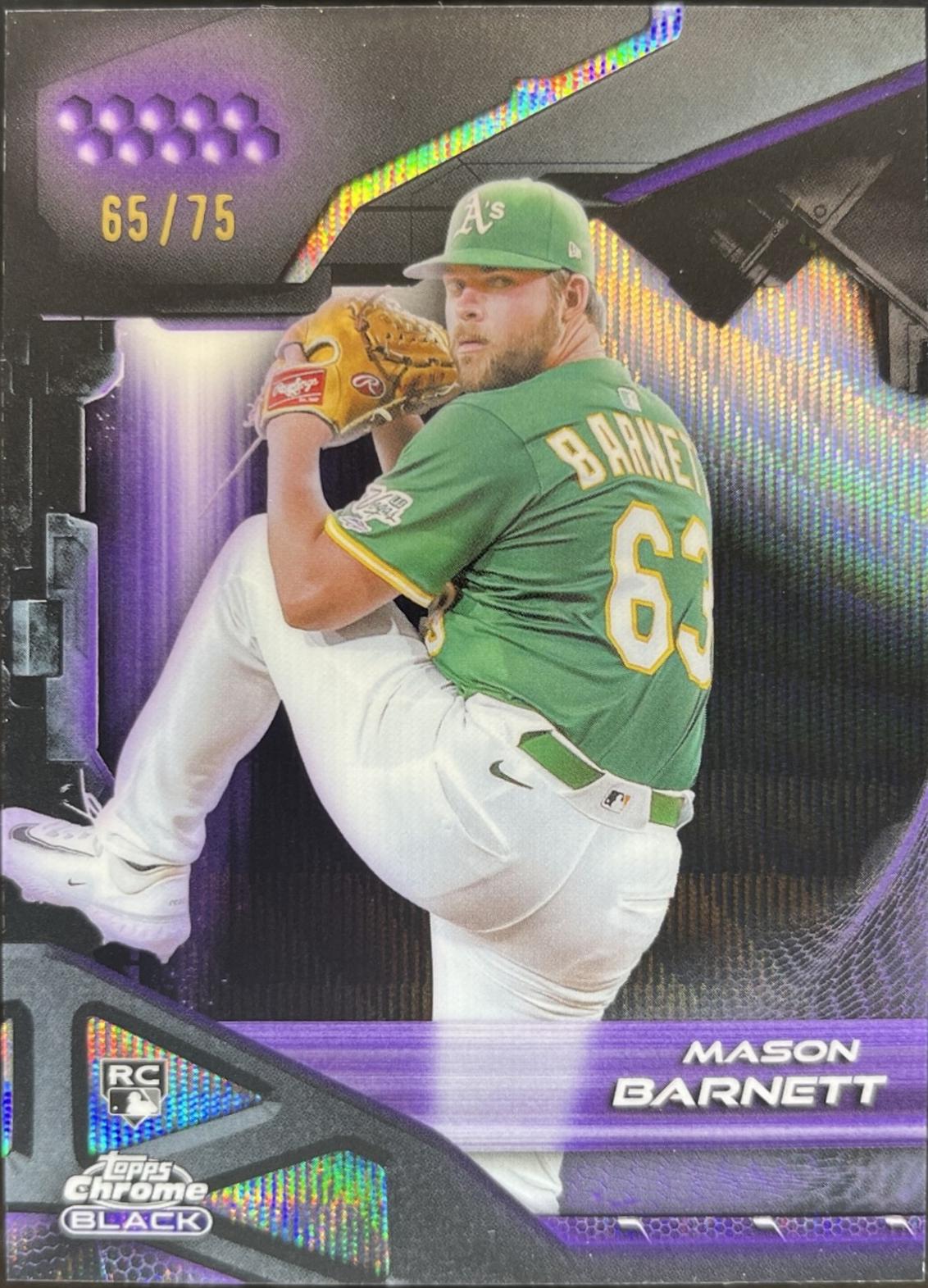 Mason Barnett [Purple Wave Refractor] #169