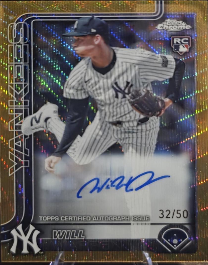 Will Warren [Gold Wave Refractor] #RA-WWA